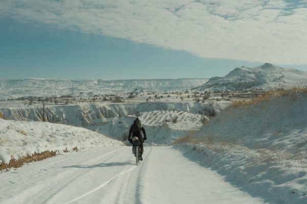 Bikepacking in the snow